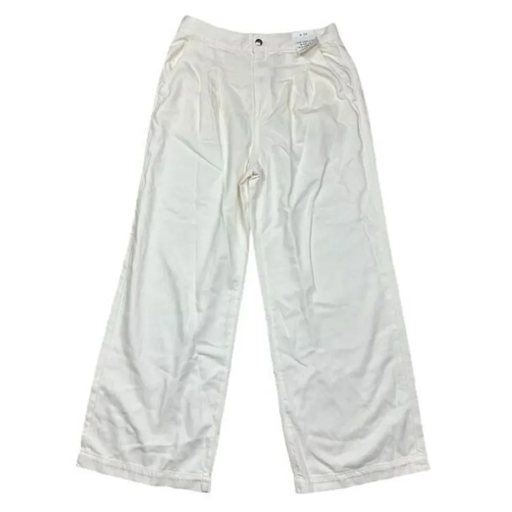 NWT Madewell Women's The Harlow Wide-Leg Jean Airy Denim Trouser‎ Off White 28 - Picture 4 of 13